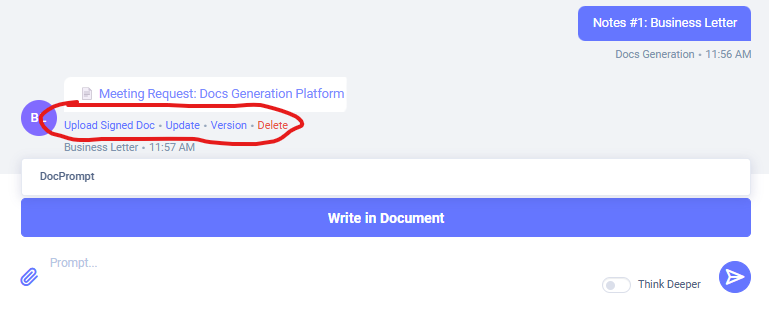 Full Document Cycle