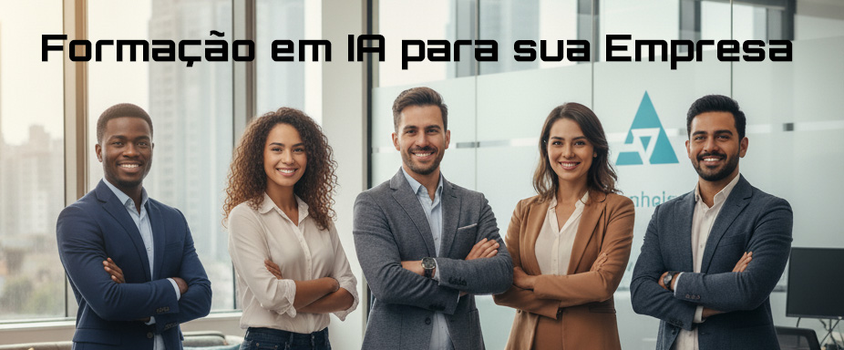 Formação em Inteligência Artificial IA para funcionários e equipas de empresas