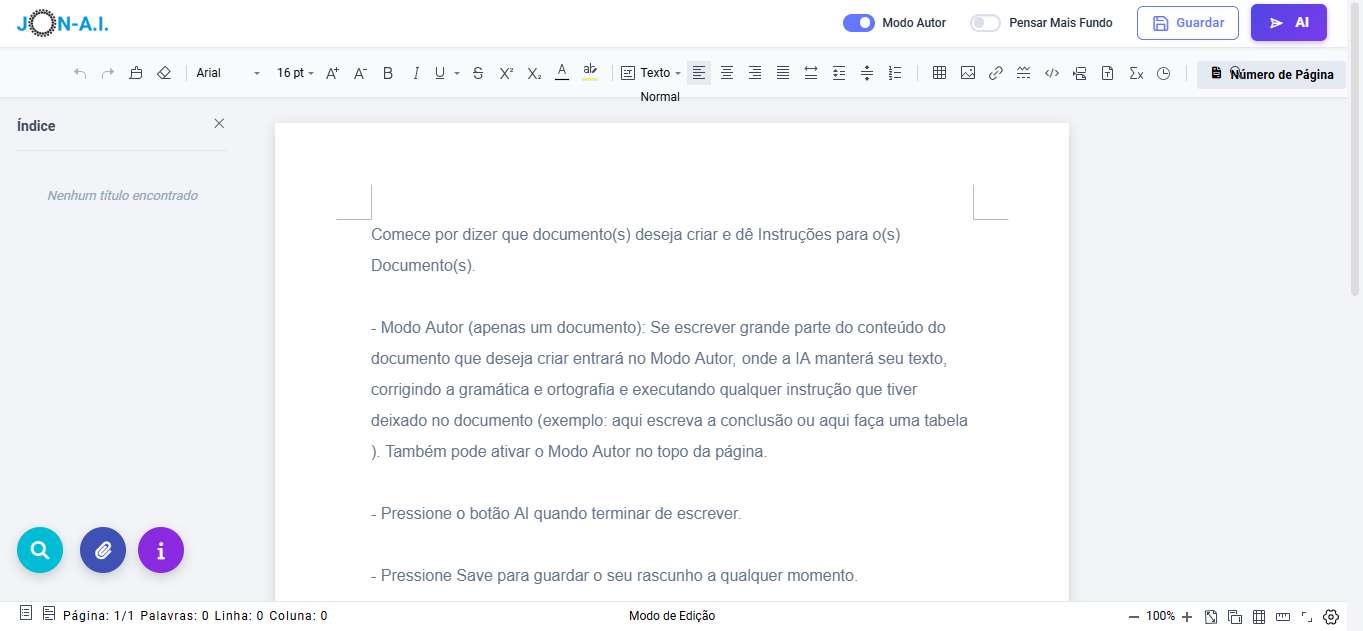 Editor de documentos en línea DocAgent